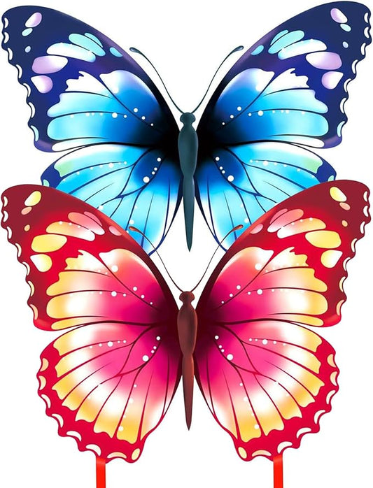 Mint's Colorful Life Butterfly Kite for Kids & Adults Easy to Fly, Large Single Line Kites with 300ft String Kite Handle