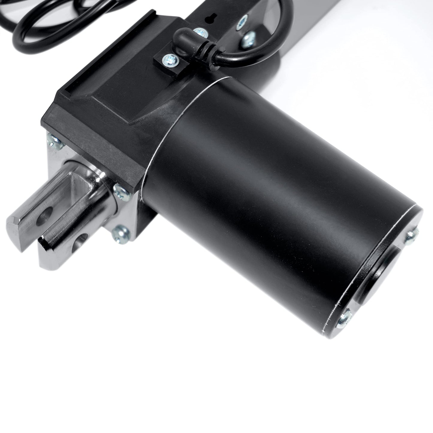 Progressive Automations 12V Linear Electric Actuator - 6 inches Stroke, 600 lbs Force with Low-Current Rating DC Motor and Durable Stroke for Automotive, Medical, Robotics Usage, PA-03-6-600