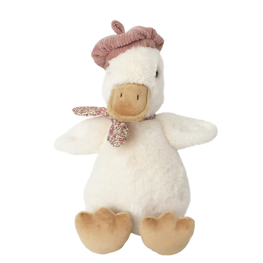 MON AMI Colette The Duck 11.5-Inch Stuffed Animal for Boys & Girls | Soft Duck Plush Toy | Cute Playtime Companion | Nursery & Room Décor | Gift for Birthdays & Showers