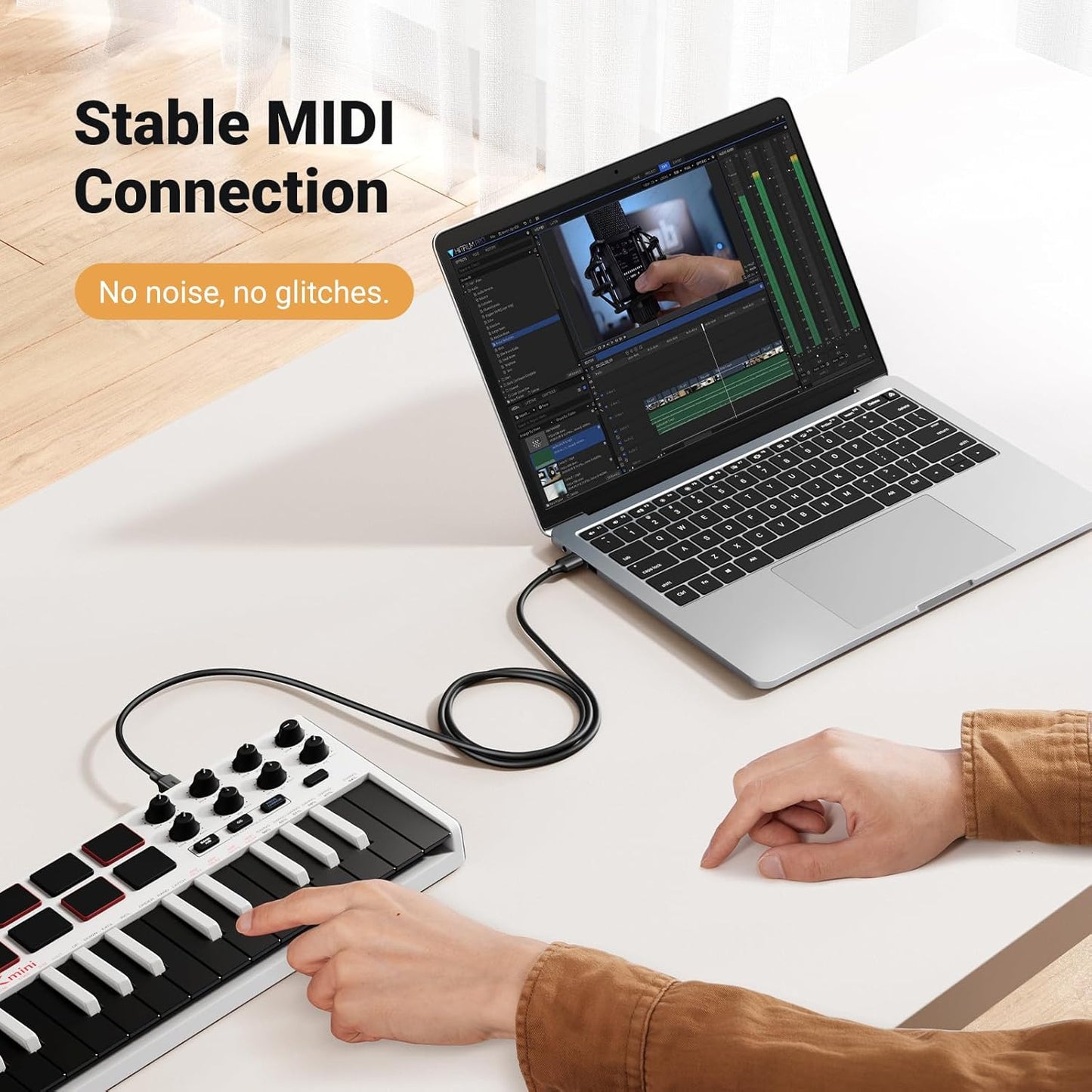 15 UGREEN USB Printer Cable - USB A to B Cable, High-Speed Printer Cord Compatible with Hp, Canon, Brother, Samsung