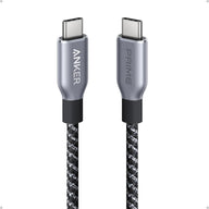 240W 100-Year 17 S24(1 Anker Prime USB C to USB C Cable, Fast Charging Cord, Upcycled-Braided Nylon with Bend