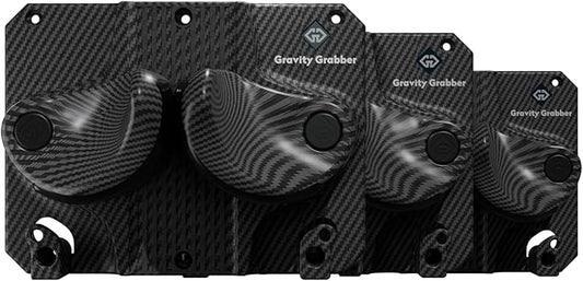 Ultimate Ski & Snowboard Wall Rack | Secure, Non-Slip Storage | Fits Any Ski/Board | Garage Organization | Ski Storage Rack | Snowboard Storage Rack | Winter Gear Organizer | 3 Pck