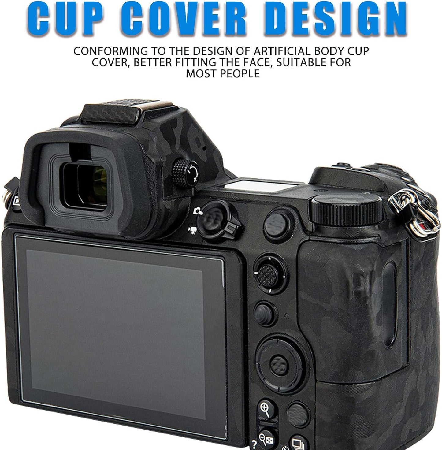 Mbeysaq DK29 Z5 Z6 Z7 Z6II Z7II Camera Viewfinder Eyecup for - Protects Eyepiece, Blocks Glare, Comfortable Fit