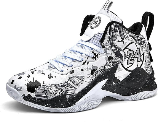 Boys Basketball Shoes Breathable Indoor Athletic Shoes Youth Outdoor Fashion Sneakers Comfortable Basketball Shoes for Girls