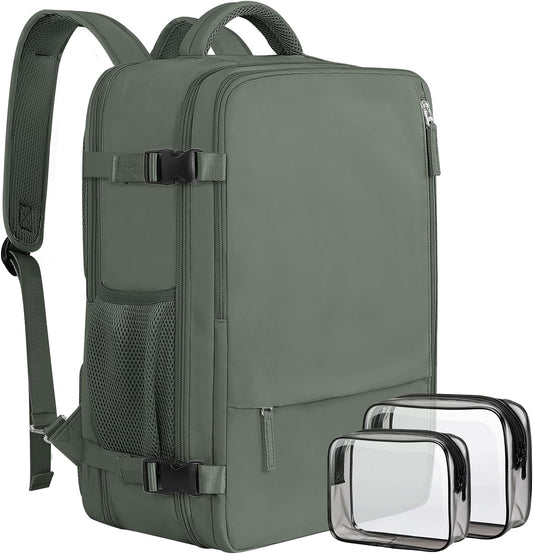 Backpack 17 Inch Backpack Sinaliy Large Expandable Travel for Men and Women, Laptop, Waterproof, Casual, College