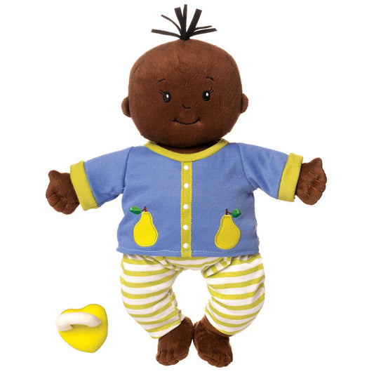 Manhattan Toy Baby Stella Brown Doll 15" Soft First Doll