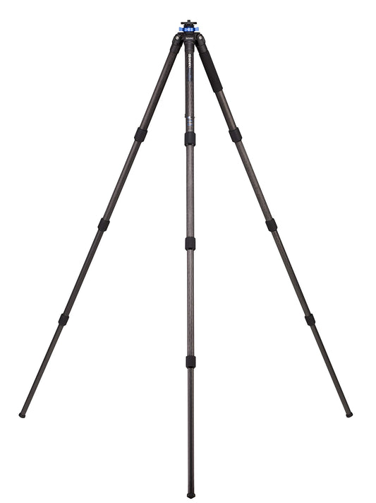 Benro Mach3 Carbon Fiber Tripod – Extra-Long 4-Section Heavy-Duty Tripod with Twist Locks, Interchangeable Feet & 44 lb Load Capacity for DSLR, Mirrorless & Video Cameras (TMA48CXL)