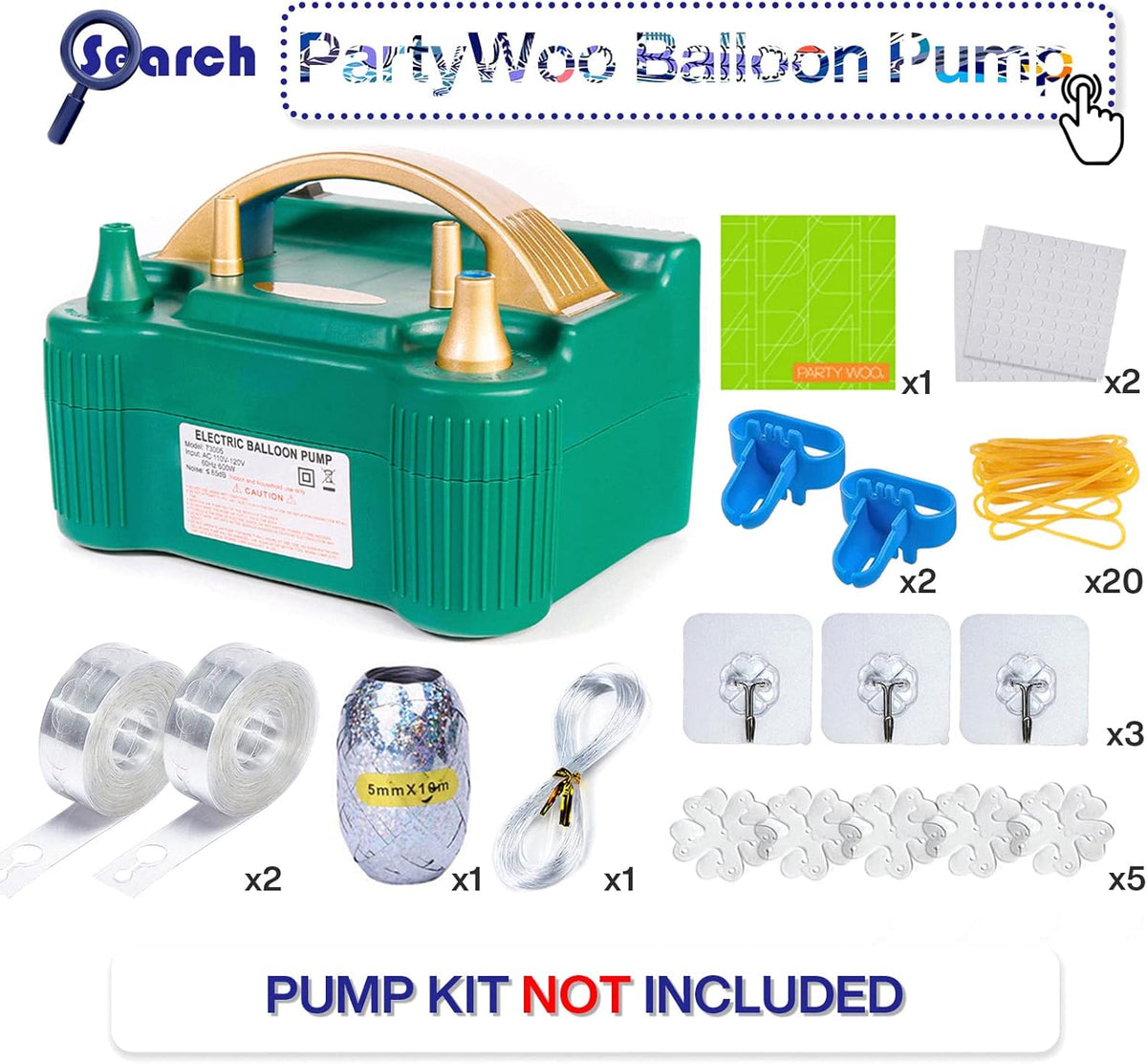 PartyWoo Pastel Balloons - 50pcs 12 Inch Rainbow Latex Balloons for Baby Showers & Celebrations