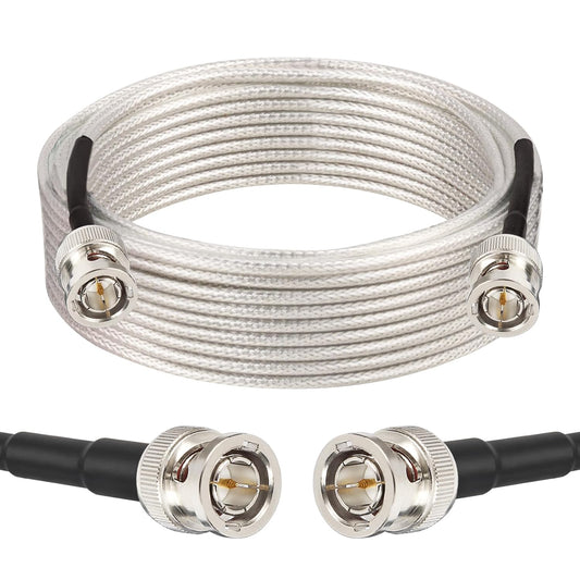 35FT, 3G/6G 75 RG179 XRDS -RF SDI Cable Flexible HD-SDI Cables, Ohm Extension Cable with Heavy Duty BNC to BNC Male