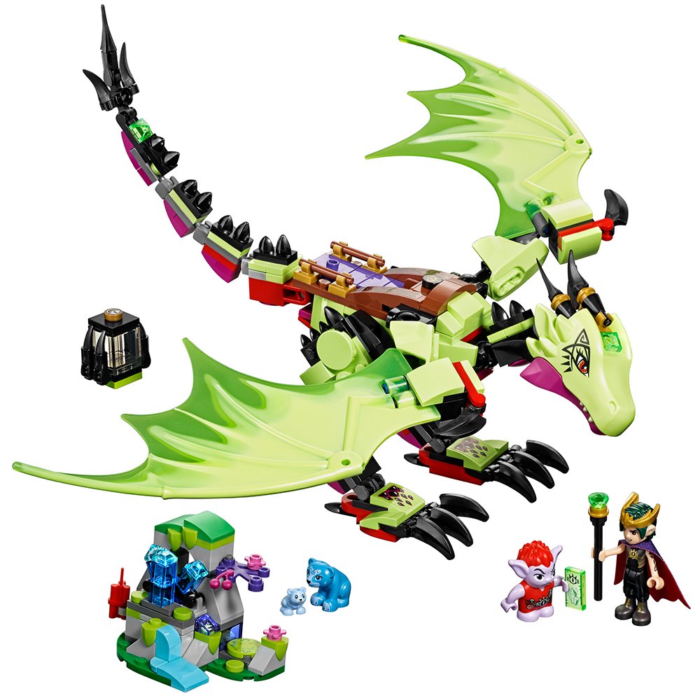 LEGO Elves The Goblin King's Evil Dragon 41183 Building Kit (339 Pieces)