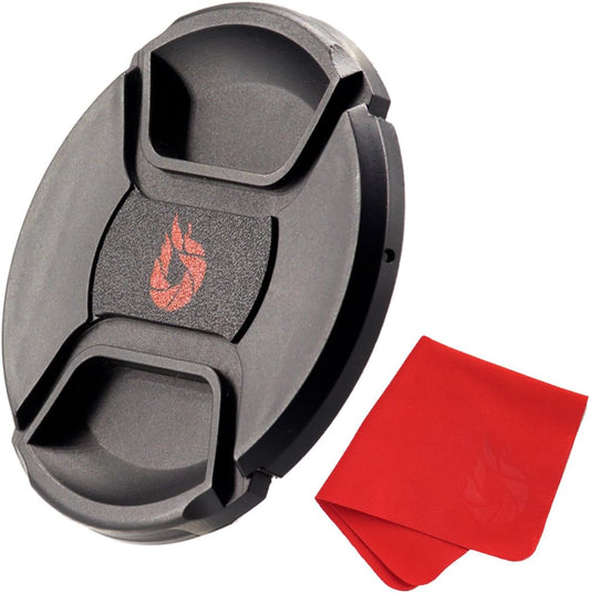 Breakthrough Photography 72mm Center-Pinch 100% Snap-On Lens Cap, Extra Strong Springs, Camera Lens Cover, Made from