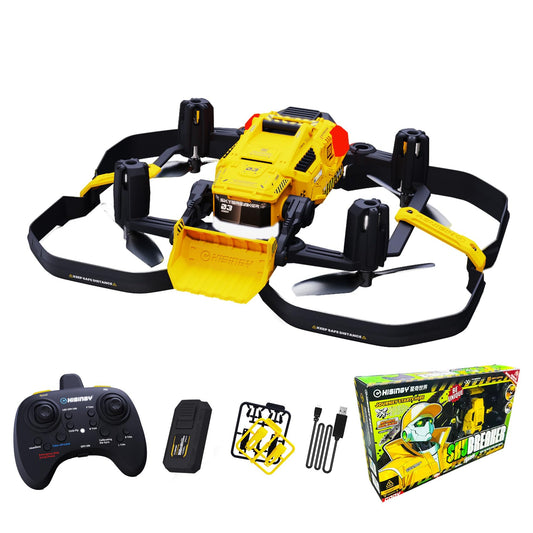 HISINGY SKYBREAKER Toy Drones for Kids,Mini Small Indoor Micro Tiny Drones for Age 8-12 10-15 12-14 with LED Lights, 3 Speeds,Shipping Small Parts, RC Quadcopter Gifts for Boys and Beginners