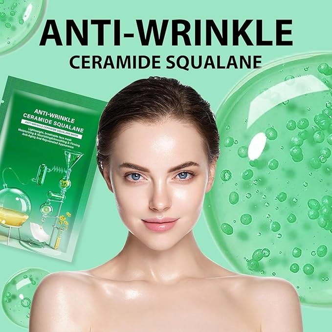 Anti-Wrinkle Face Masks, Moisturizing Spa Face Masks Skincare Hydrating Face Sheet Masks, Hyaluronic Acid, Daily Sheet Masks for All Skin Types, Sheet Facial Mask for Skin Care Mask(15Sheet)