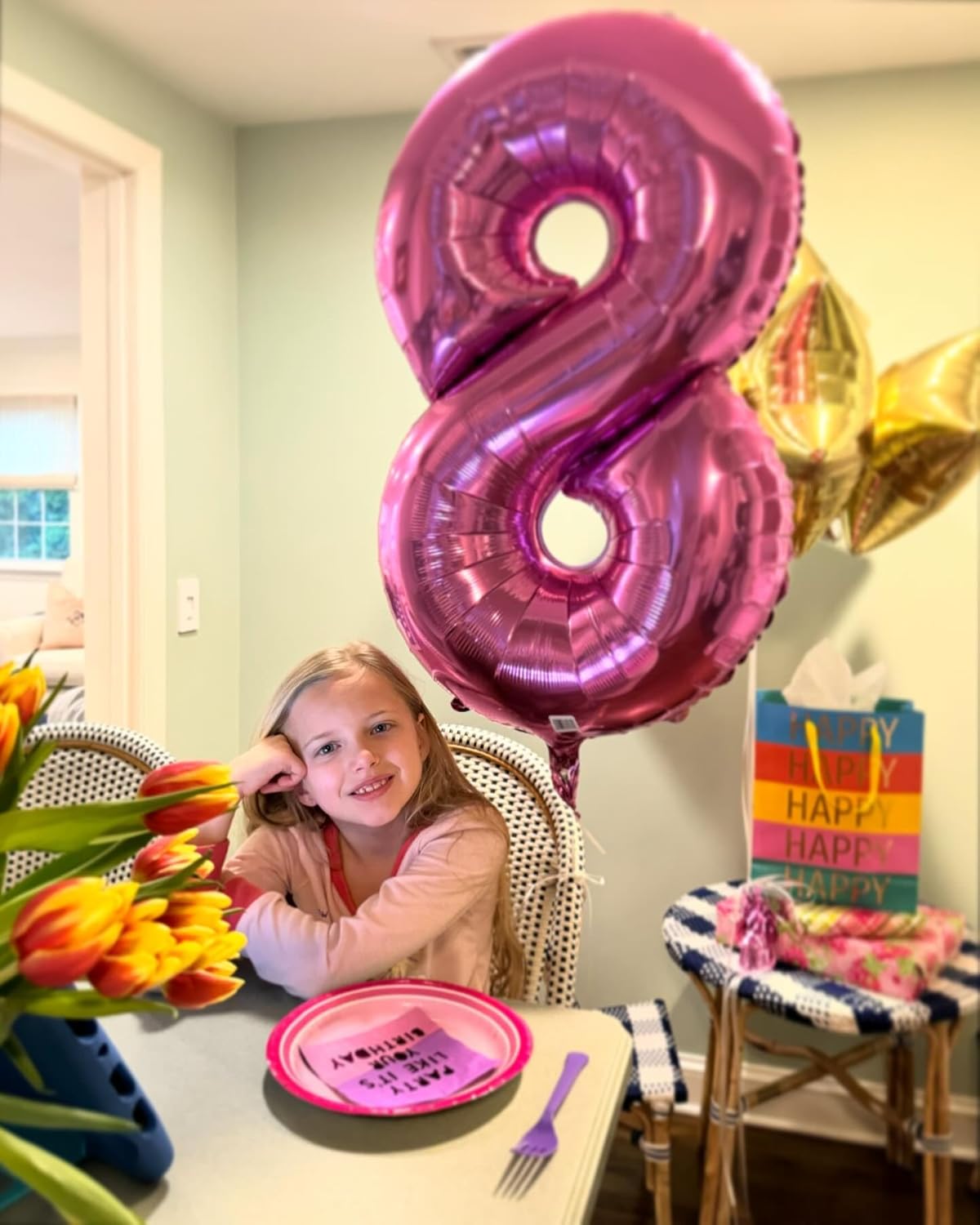 Pink Number Balloon - 40 Inch 0 Balloon for Birthday Decorations | Perfect Party Supplies for Women