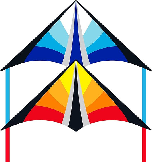 Delta Beginner Kite for Kids & Adults, Easy to Fly Beach Kite