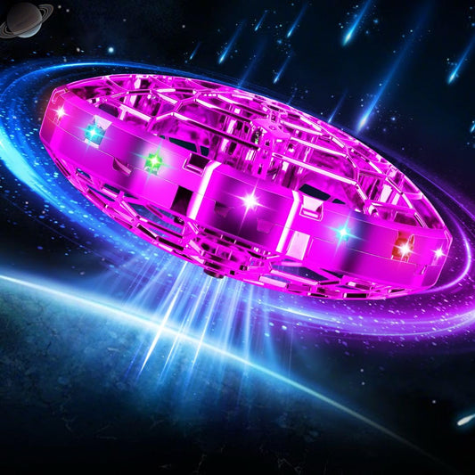 Vantexi Drone for Kids, UFO Flying Orb Ball, Christmas Birthday Gifts for 6 7 8 9 10 11 12+ Girls Indoor Outdoor (Purple)