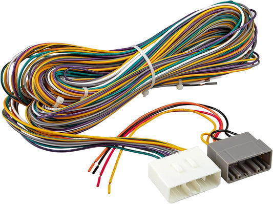 2002-2004 RED WOLF Car Factory Amplifier Bypass Wiring Harness Fit for Dodge Ram OEM AMP Wire Cable Plug Connector