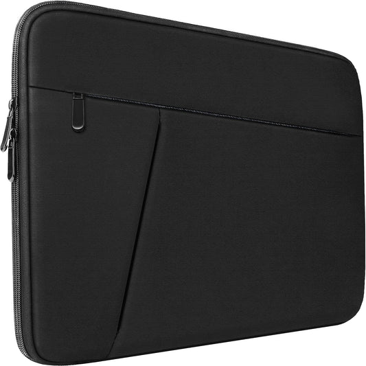 BOOEUDI 15.6 inch, 15.6 inch Laptop Case Sleeve Durable Shockproof Protective Computer Carrying Cover with Front