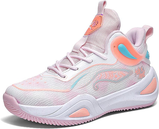 High Upper Basketball Shoes for Men Women Sneakers Fashion Breathable Sports Shoes Anti Slip
