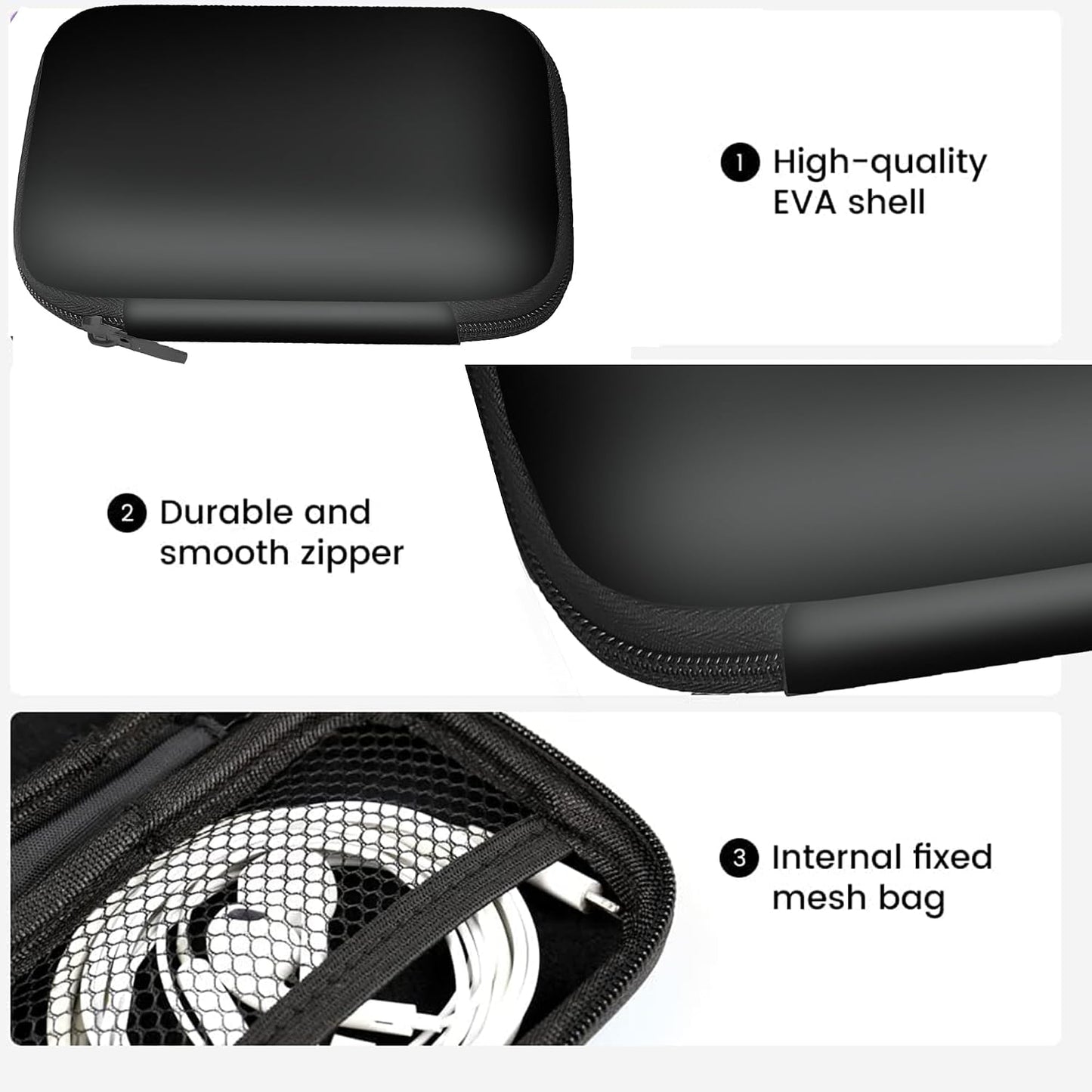 Lamshaw MP3 M8, M9 MP3 M8 4 Inches) Compatible with Diofox Player Case, Durable EVA Carrying Case, Shockproof