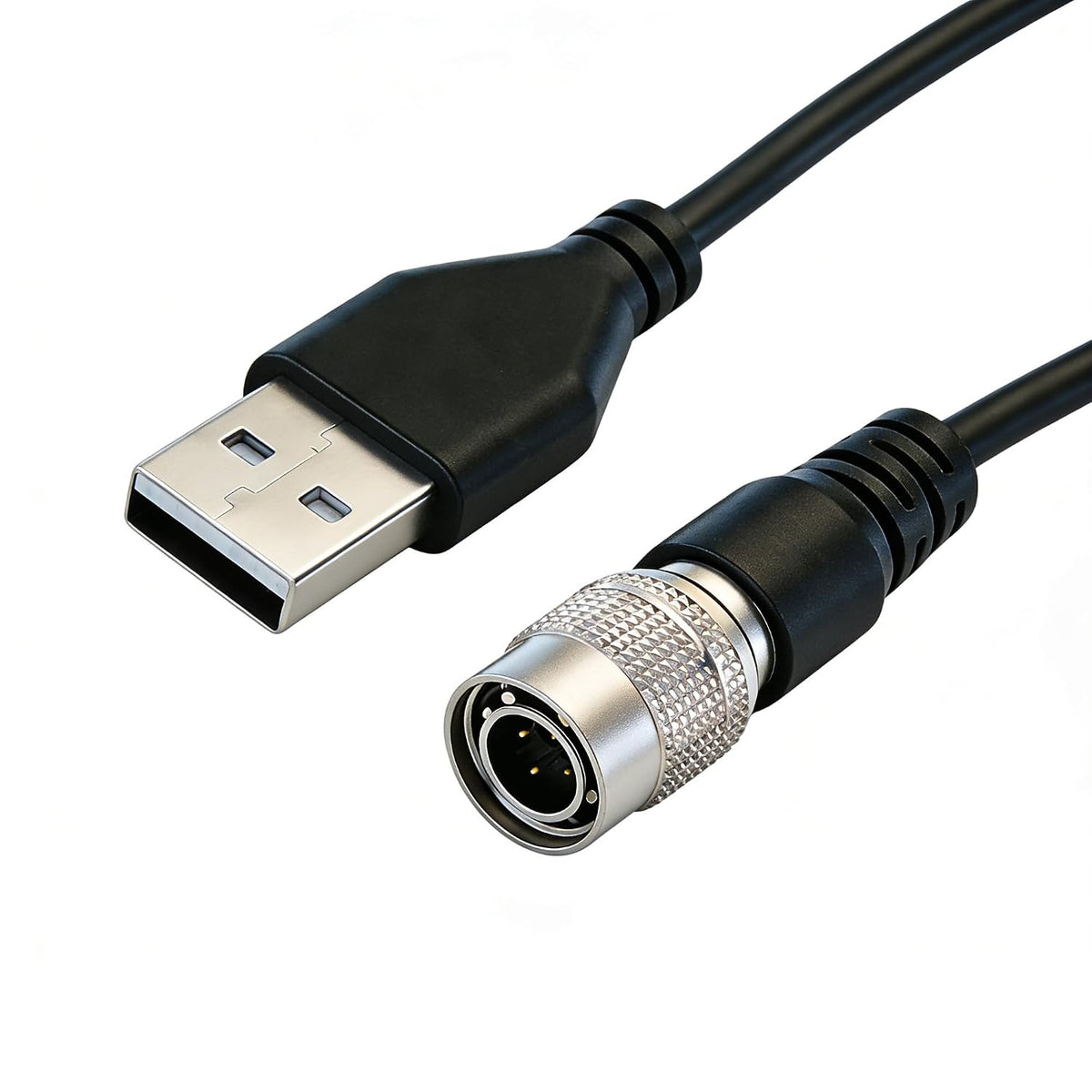ZBLZGP 4 F4 F8 633 644 688 USB to Pin Hirose Male Power Cable for Zoom Sound Devices Recorders
