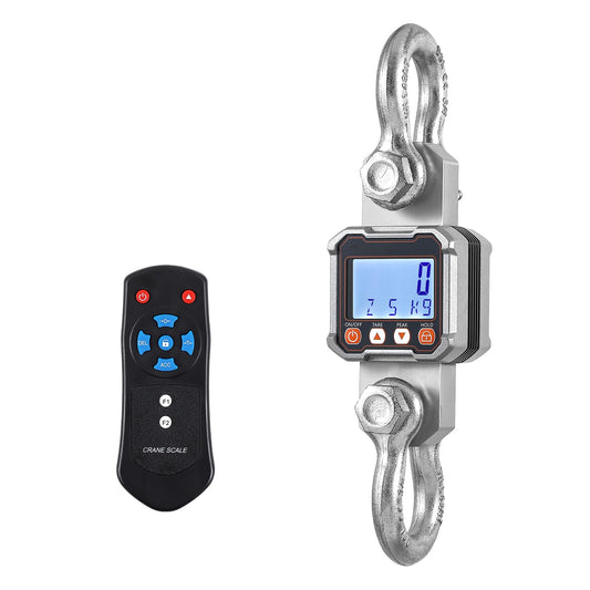 Bonvoisin Digital Crane Scale 22000lb Hanging Scale Heavy Duty Industrial Hanging Weight Scale with Peak Function (10000KG)
