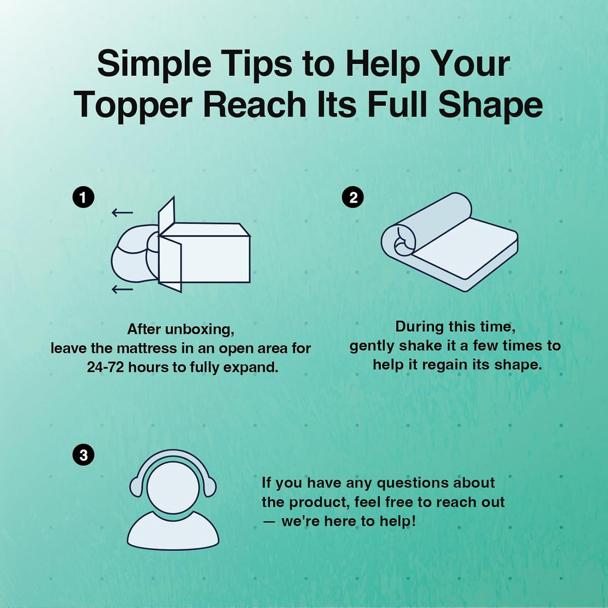 Novilla Twin Memory Foam Mattress Topper - 3 Inch Cooling Gel Infused for Pressure Relief & Comfort