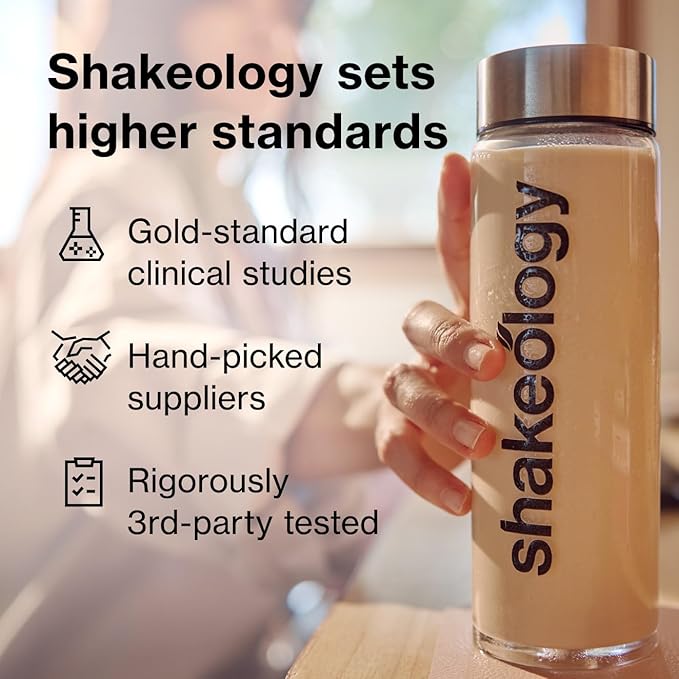 Shakeology Plant Based Protein Powder Blend ??Gluten-Free Shake with Vitamins and Minerals ??Helps Support Weight Loss, Lean Muscle, Gut Health ??Cafe Latte, 30 Servings