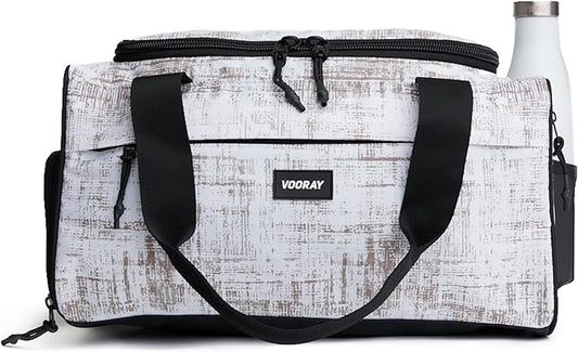 Vooray 22L Boost Duffle Bag – Small Gym Bag for Men and Women, Lightweight Travel Duffel with Shoe Compartment, Durable Sports Tote for Fitness, Training, Overnight Use, and Weekend Trips