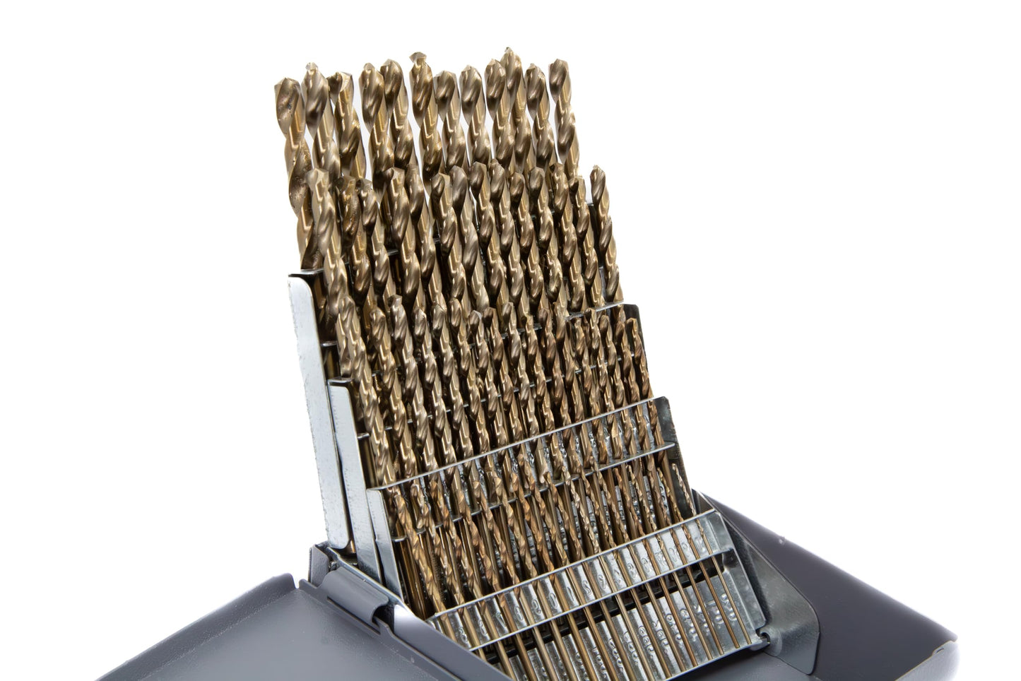 Drill America 60 Piece m42 Cobalt Screw Machine (Stub) Drill Bit Set (Wire Sizes: #1 - #60), D/ASTCO Series