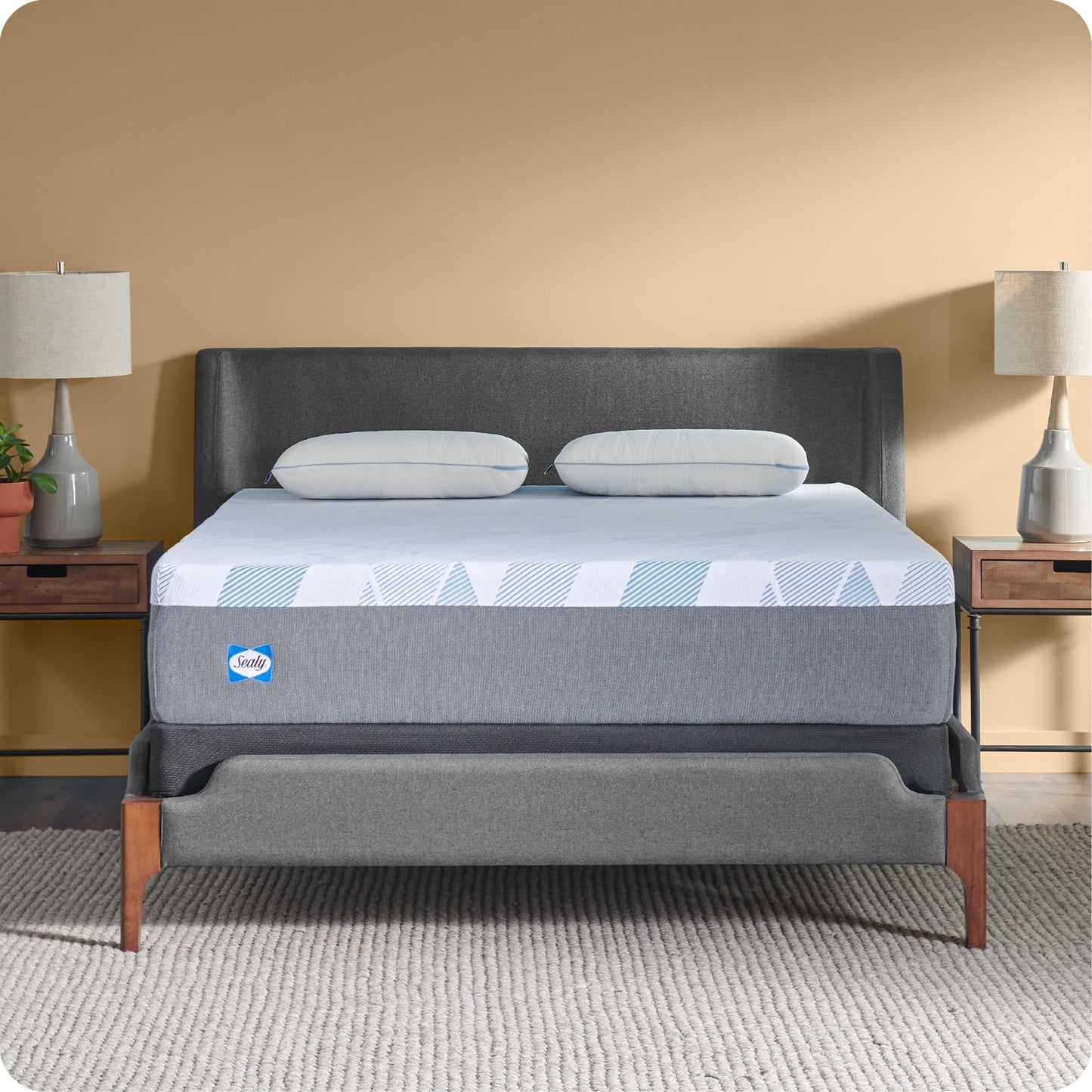 Sealy Dreamlife 12” Foam Mattress-in-a-Box, Full, SealyComfort Gel Memory Foam, SealySupport Transition Foam, Surface-Guard Technology