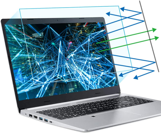 2-Pack 15.6 Inch 15.6" 16:9 F FORITO Anti Blue Light Laptop Screen Protector, Eye Protection Anti Glare Matte Computer
