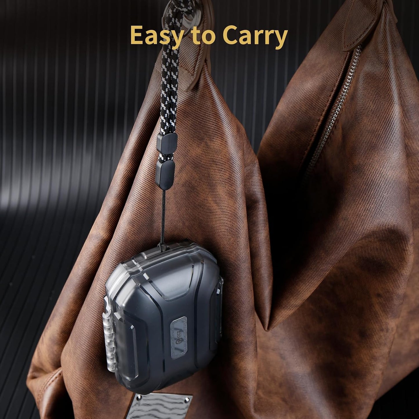 YINYOO ZC01 ZS10 SE215, KS1, ZS12 2, CCZ Hard Shell IEM Case for KZ Pro in Ear Monitor, Travel Portable Earbuds Case