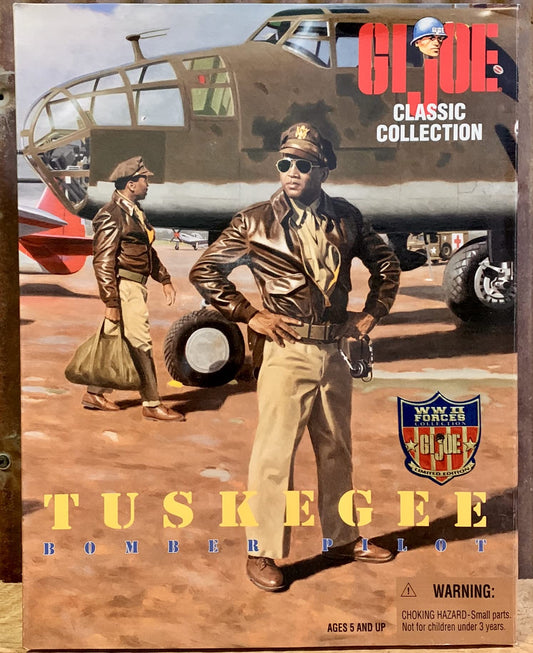 G.I. Joe - 1996 - Classic Collection - WW II Forces Collection - Tuskegee Bomber Pilot - 12 Inch Action Figure - w/ Accessories - RARE - Out of Production - Limited Edition - Collectible