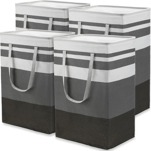 Skiennix 75L Large Laundry Basket - Waterproof & Collapsible Hamper with Extended Handles | Ideal for Bedroom, Bathroom & Dorm