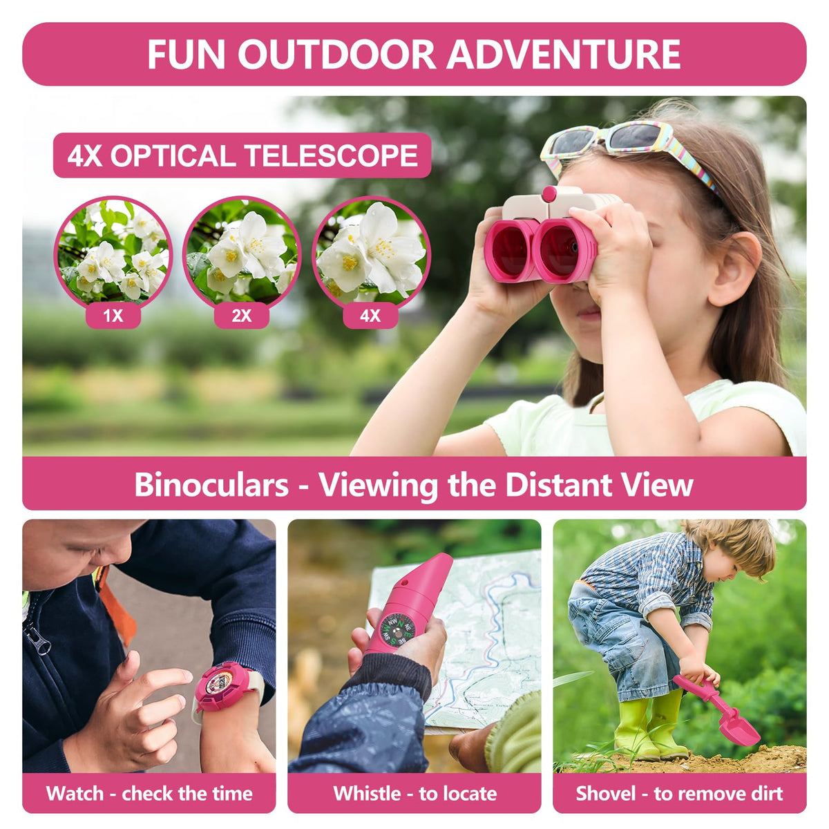 KOALA DIARY Kids Camping Set – an Outdoor Campfire Toy Set Featuring a Tent, Oil lamp, Stove, and More,Gift Idea for Girls Age 3+ Year Old Birthday Christmas