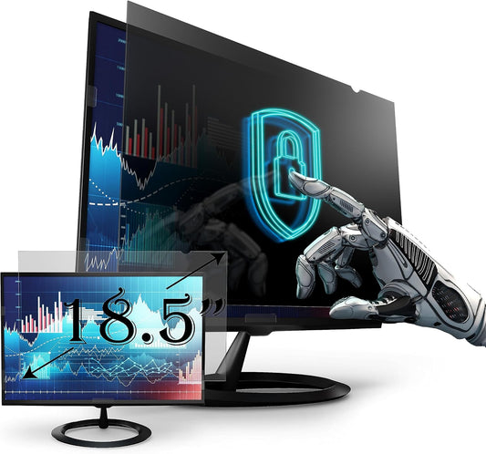 18.5 Inches 16:9 (16.14 inch 9.09 inch Privacy Screen Filter for (Screen Measured Diagonally) Desktop Computer Monitor