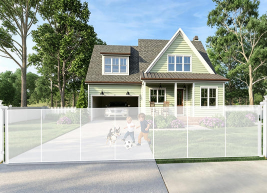 240" Retractable Baby Gates Extra Wide for Large Opening, 41" Extra Tall Retractable Dog Gate Pet Gates, Long Child Safety Mesh Gate with Fiberglass Rods for Stairs, Doorways, Hallways, Indoor/Outdoor