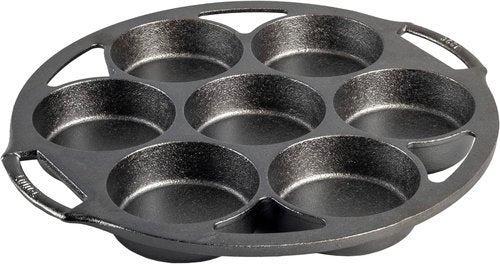 Lodge Cast Iron Mini Cake Pan - Perfect for Individual Desserts | Durable & Versatile Cookware