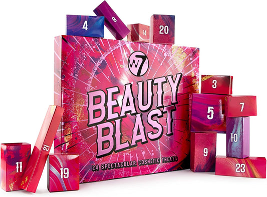 W7 Beauty Blast Makeup Advent Calendar 2025 | 24 Days of Cruelty-Free Surprises & Gifts
