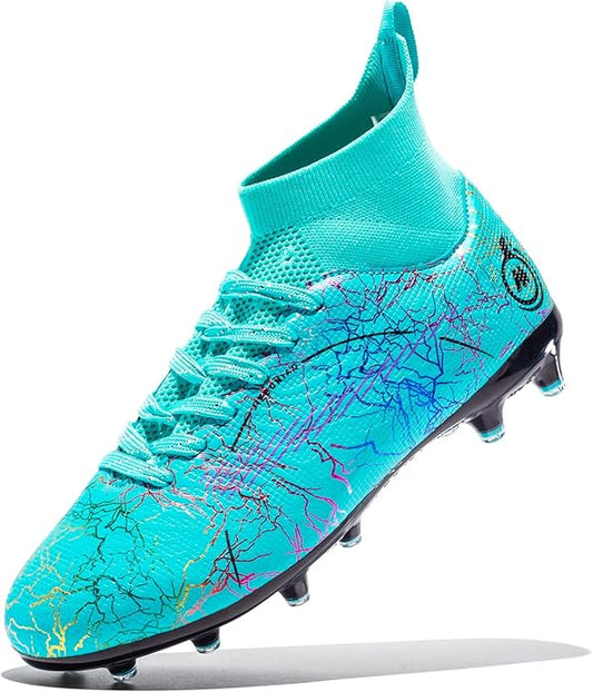 Boy Soccer Cleats Big Kids Soccer Shoes Professional Soccer Cleats Shoes,Unisex Soccer Sneakers for Little Kids Athletic