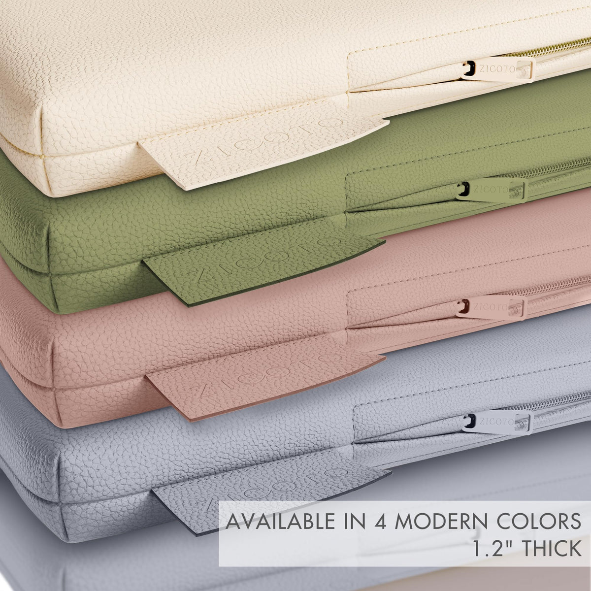 Stylish Padded Baby Play Mat for Your Boy or Girl - Extra Thick & Super Soft Vegan Leather Floor Mat Creates A Safe Play Area for Little Ones - A Beautiful Playmat That Fits Nicely Into Any Playroom