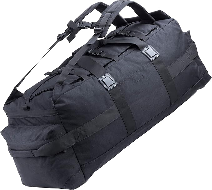 Large Military Duffle Bag Backpack Tactical Field Gear Equipment Duffel Bag Army Deployment Bag 85L