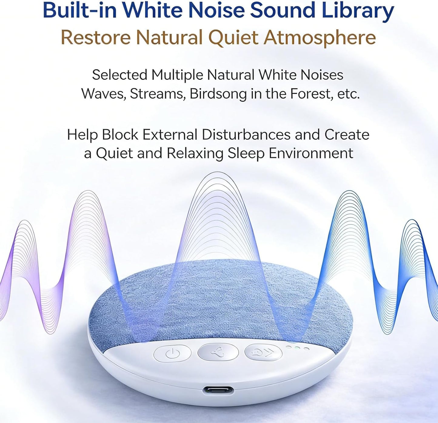 serfpardis 2026 (2Pcs New Pillow Speaker for Sleeping, Under Pillow Speakers for Sleeping Bluetooth with White Noise