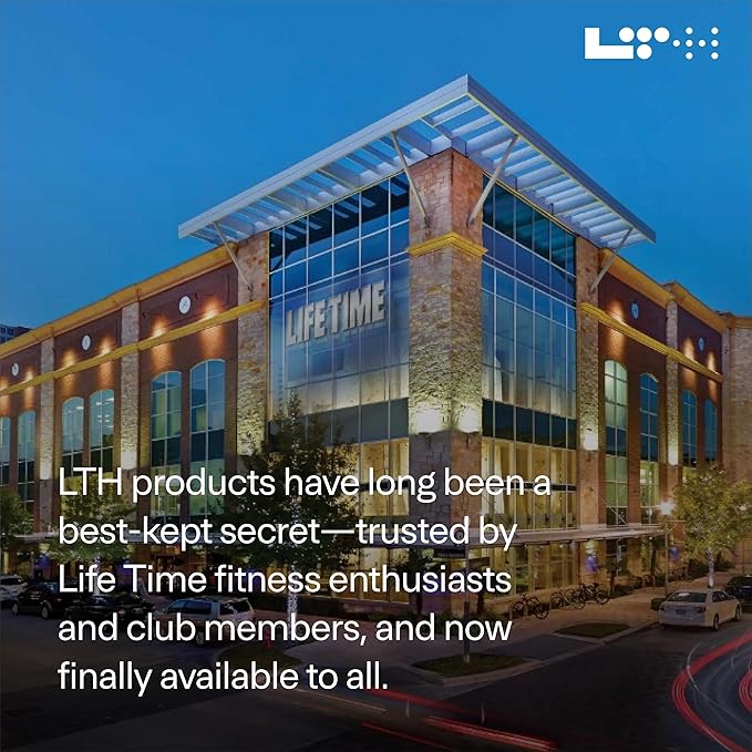 LTH Vital Vegan Protein - Trusted by Life Time Members - Plant-Based Protein Powder - Made from Pea Protein - Supports a Healthy Immune System - Gluten Free & Soy Free - Chocolate, 30 Servings