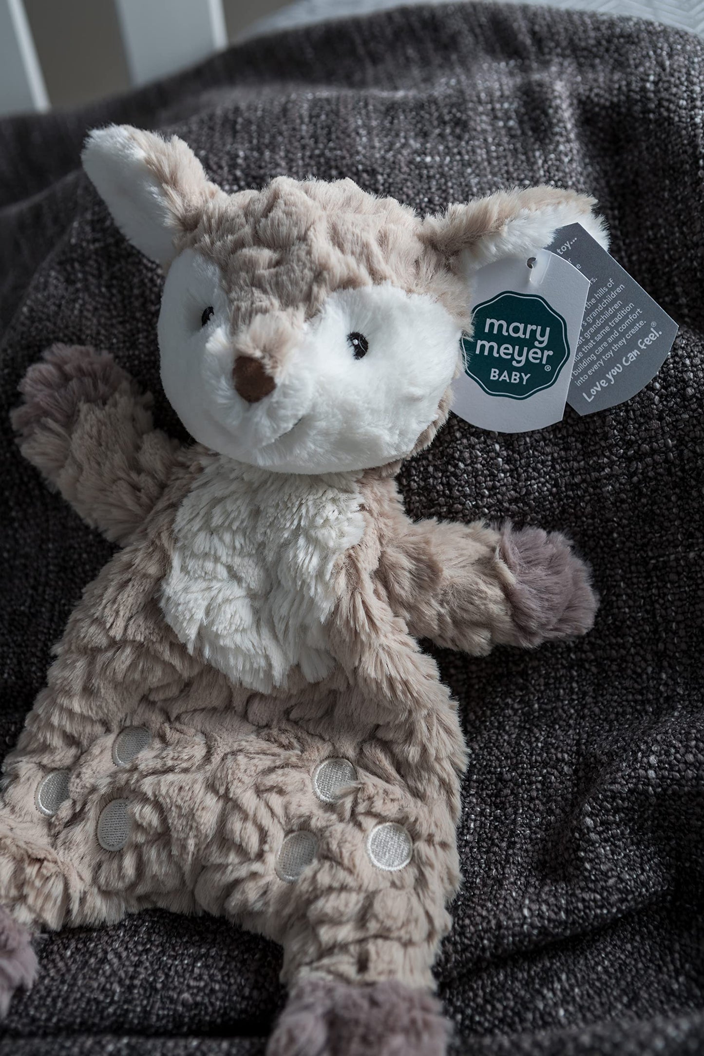 Mary Meyer Putty Nursery Lovey Soft Toy, 11-Inches, Fawn