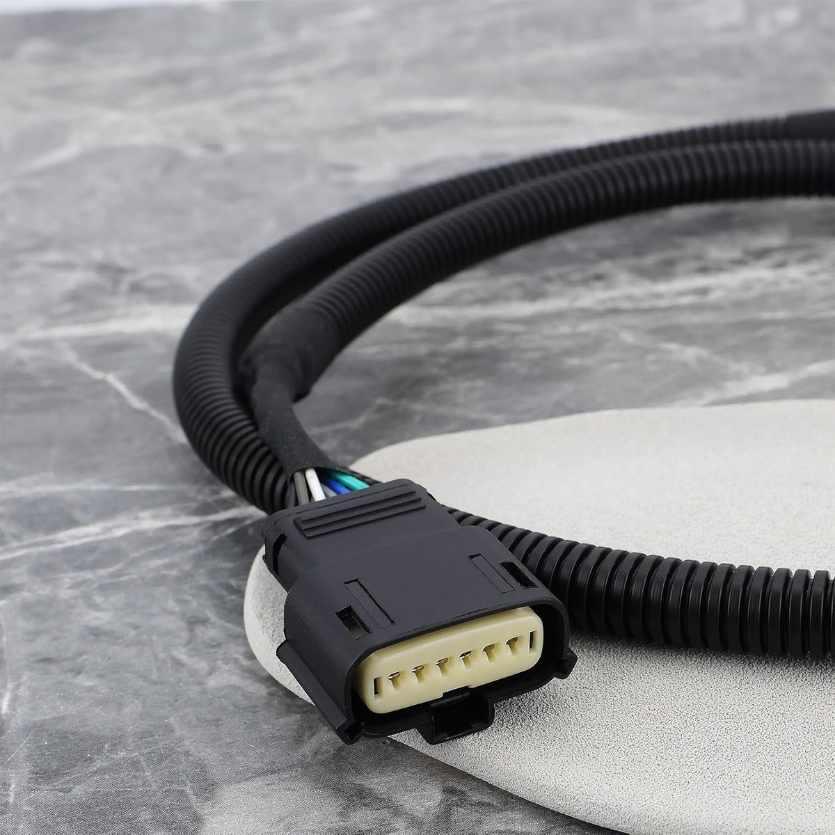 Micro Traders FC3Z-14A412-A F-250 F-350 F-450 F-550 Car Tailgate Backup Camera Wiring Harness Compatible with Ford