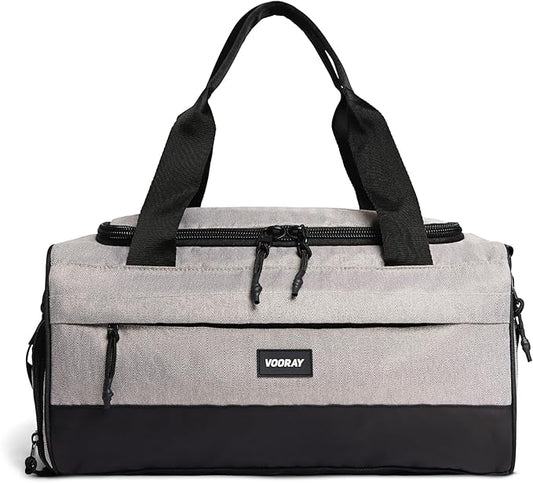 Vooray 22L Boost Duffle Bag – Small Gym Bag for Men and Women, Lightweight Travel Duffel with Shoe Compartment, Durable Sports Tote for Fitness, Training, Overnight Use, and Weekend Trips
