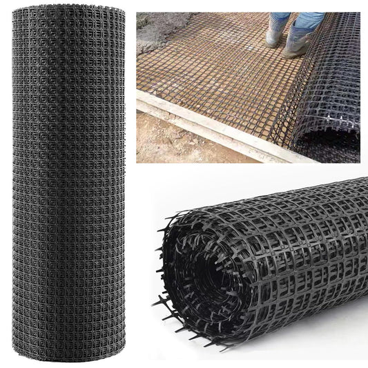 Bi-Directional Geogrid for Retaining Wall 3ft x 52ft,Geogrid Used for Driveway,Retaining Wall