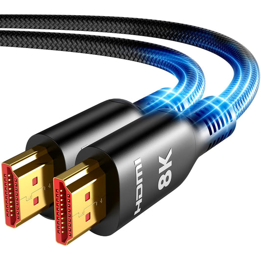 20 10K 8K 4K 2.1 48Gbps Cord-4K@120Hz 8K@60Hz, 2.2&2.3, 10 TV/PS5/HDTV/Blu-ray Highwings Long HDMI Cable FT, Ultra HD